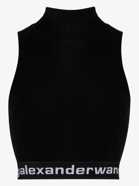 Cropped Logo Tank Top