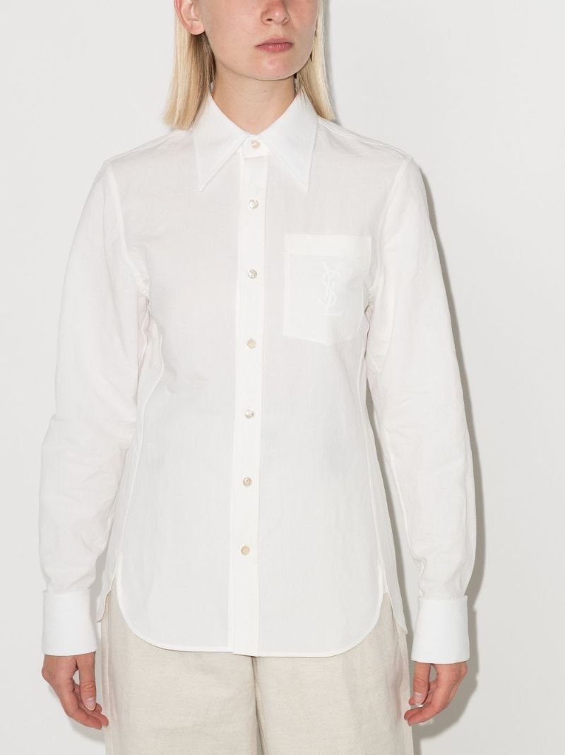 Embroidered Logo Shirt