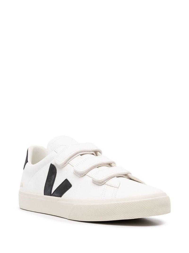 White Recife Chromefree Leather Sneakers