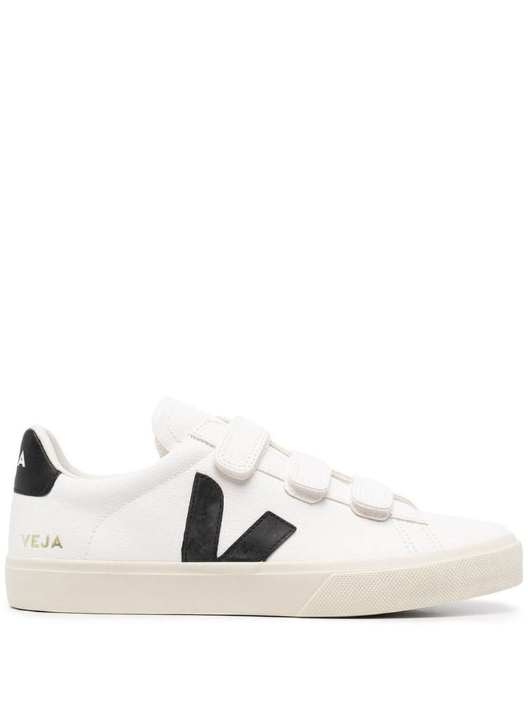 White Recife Chromefree Leather Sneakers