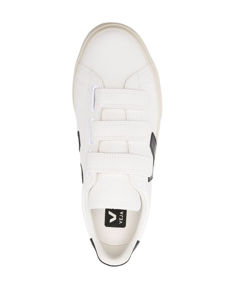 White Recife Chromefree Leather Sneakers