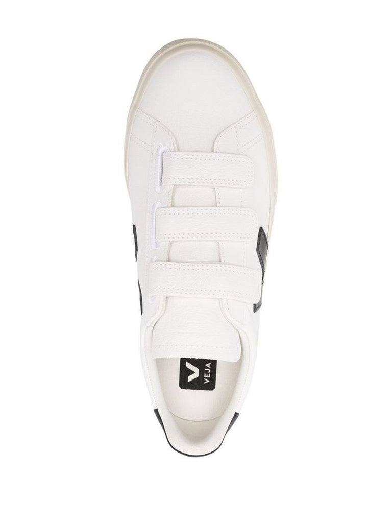 White Recife Chromefree Leather Sneakers