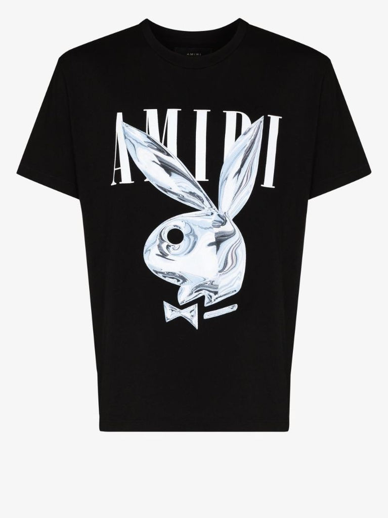 X Playboy Bunny Logo Print T-shirt