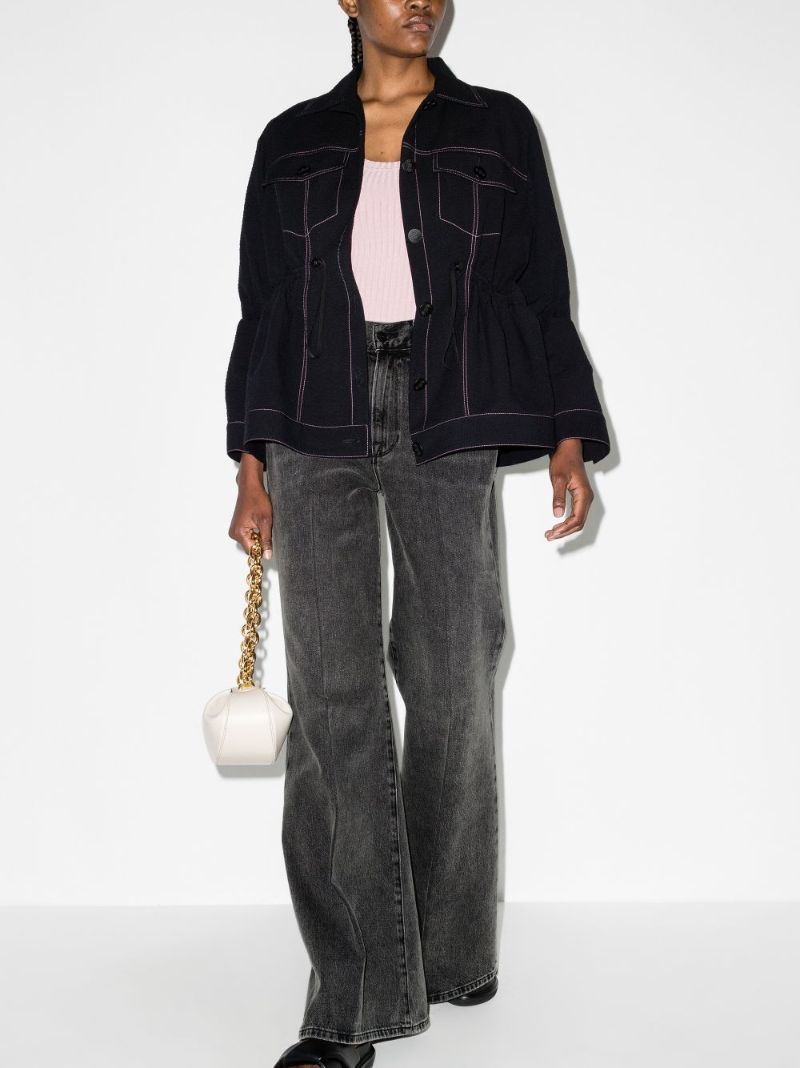 Le Palazzo Wide Leg Jeans