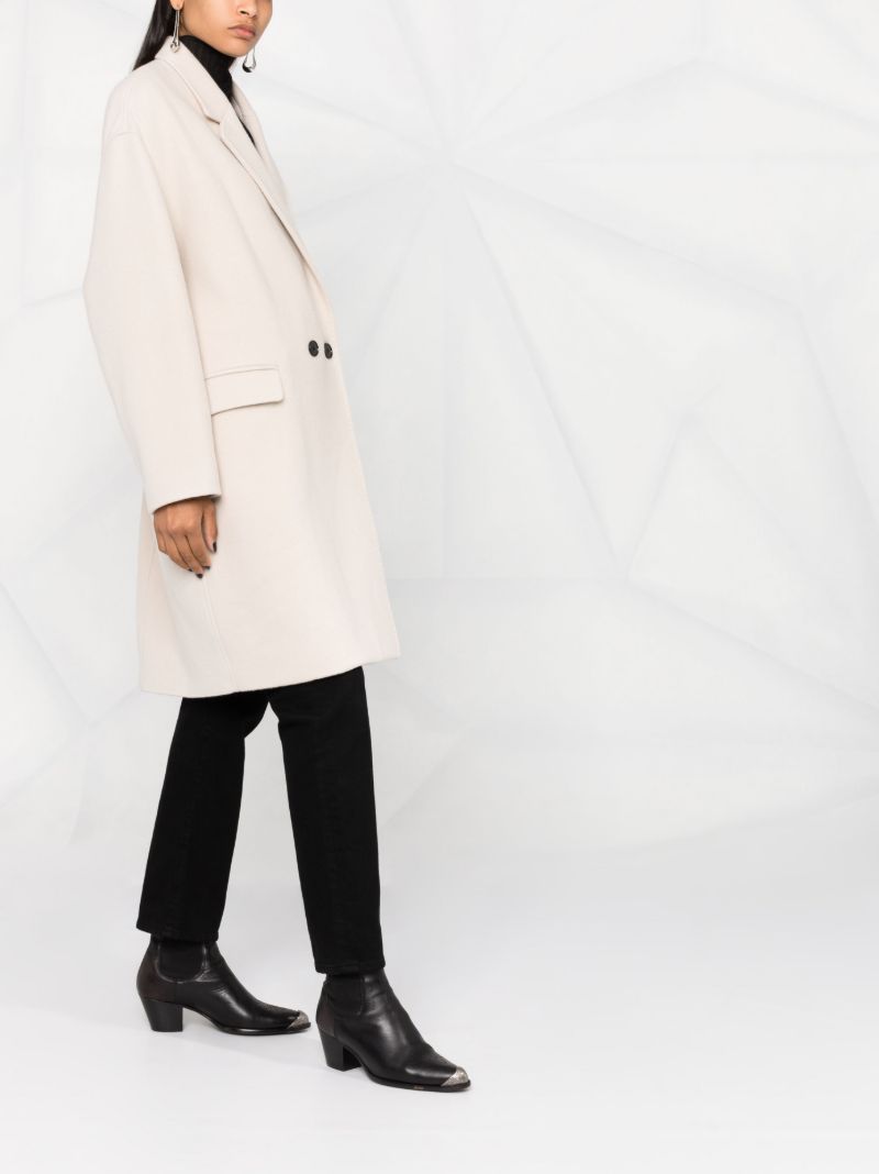 Efegozi Double-breasted Wool Coat