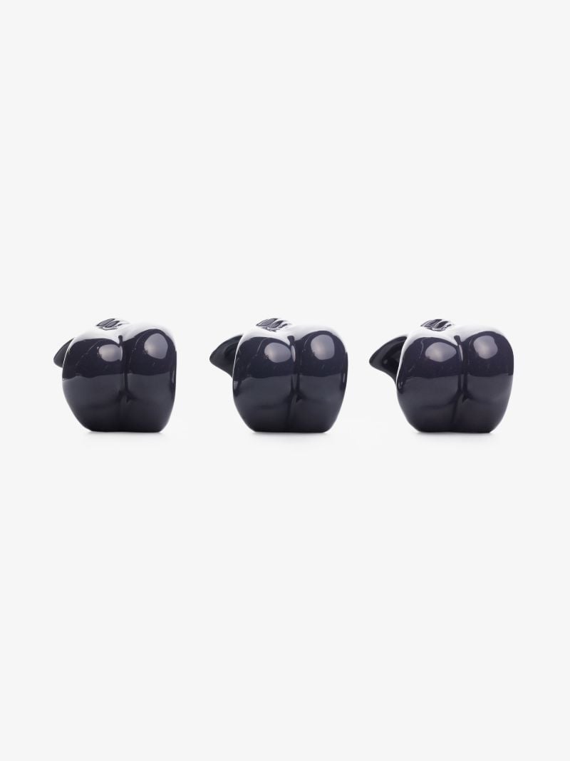 Blue Body Earthenware Napkin Ring Set