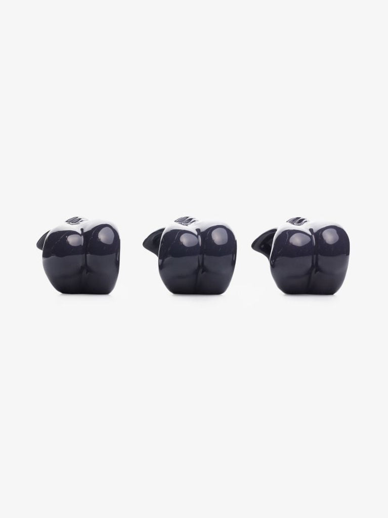 Blue Body Earthenware Napkin Ring Set
