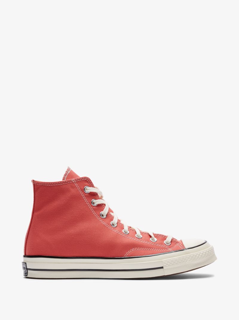 Orange Chuck 70 High Top Sneakers