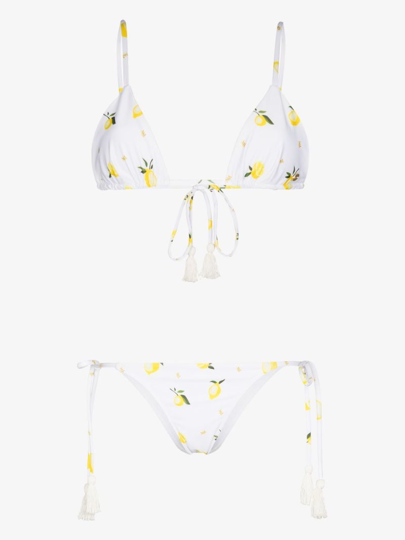Gigi Lemon Tie Side Bikini