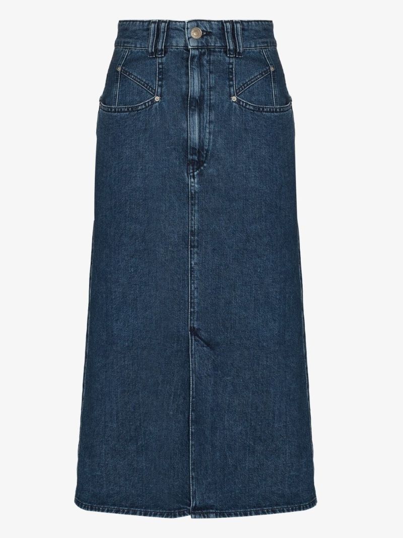 Dipoma High-rise Denim Skirt