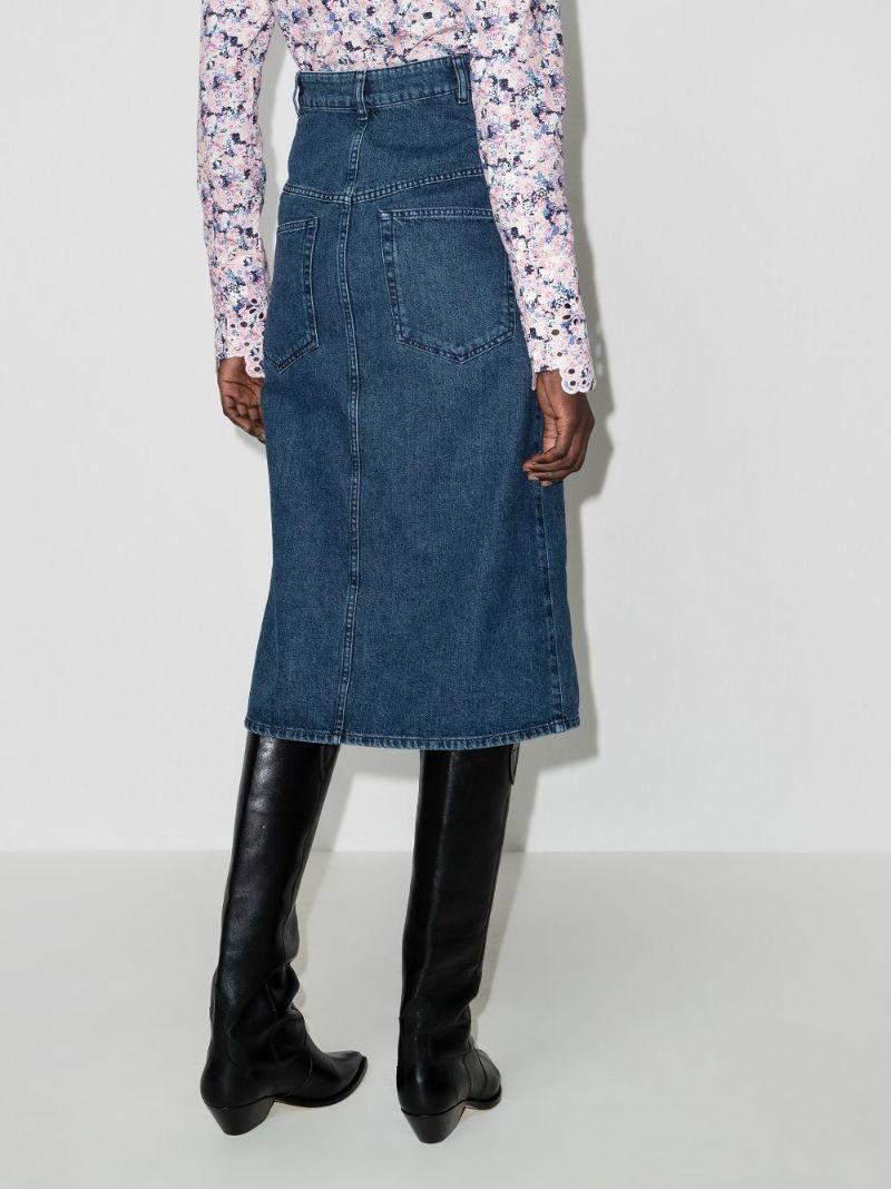 Dipoma High-rise Denim Skirt