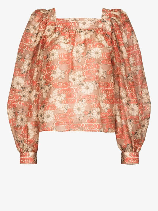 Doris Floral Print Blouse