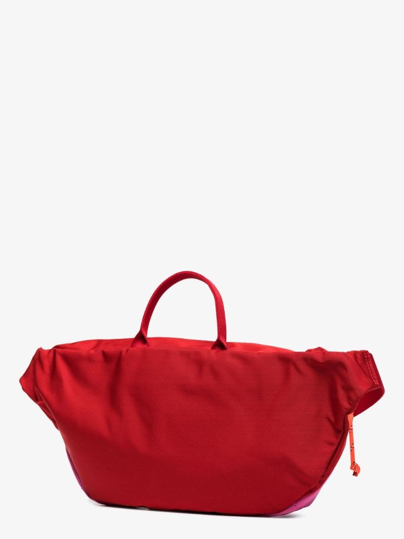 Pink Eco Nylon Cross Body Bag