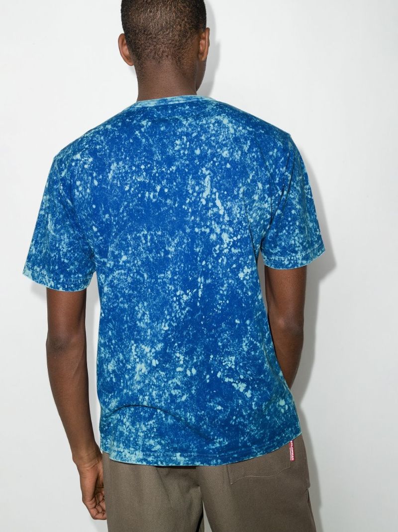 Acid Wash Effect Cotton T-shirt