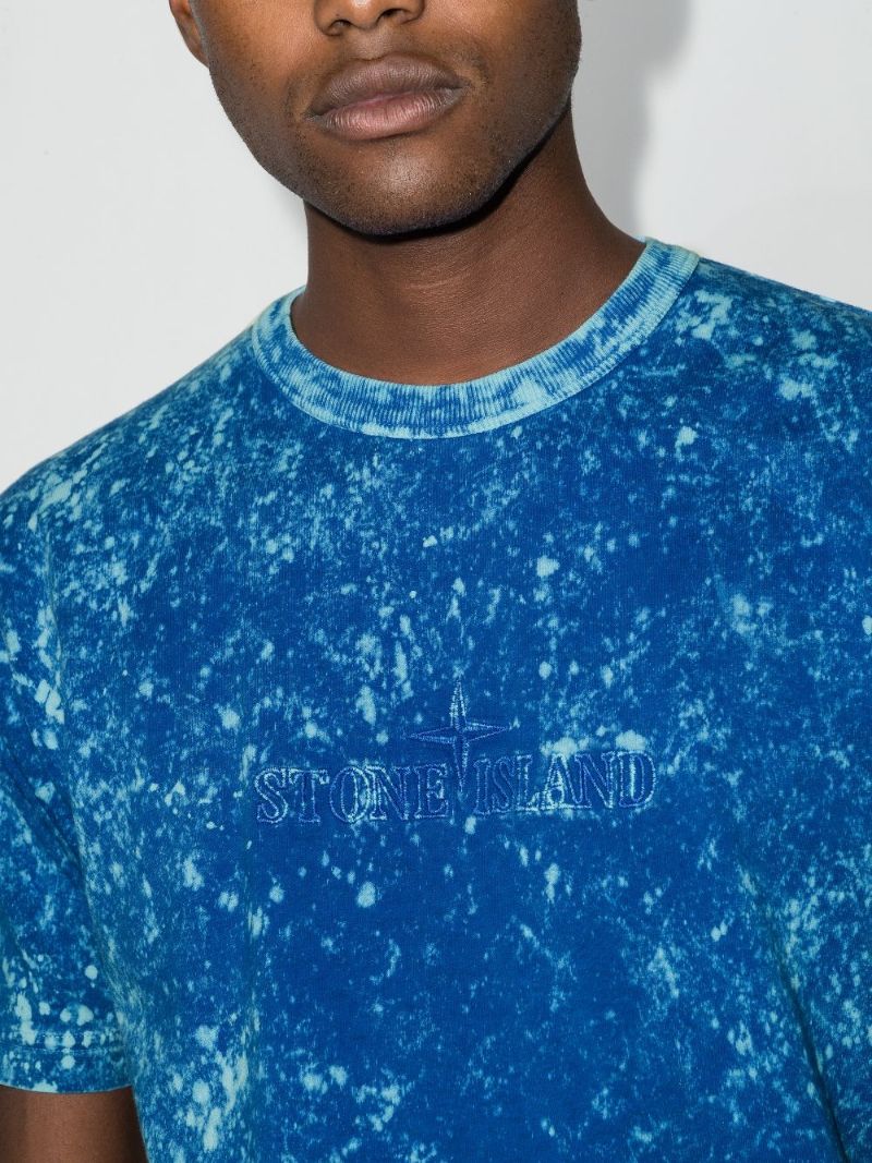 Acid Wash Effect Cotton T-shirt