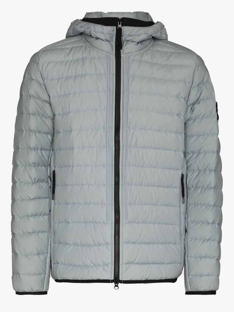 Logo Patch Puffer Jacket