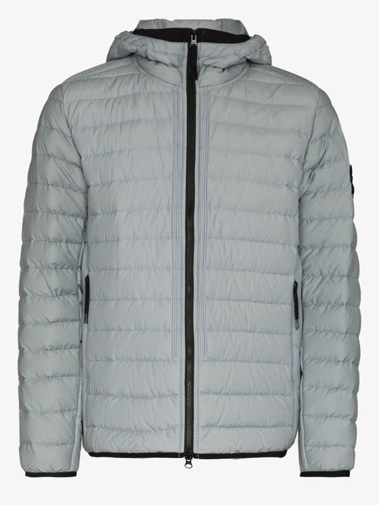 Logo Patch Puffer Jacket