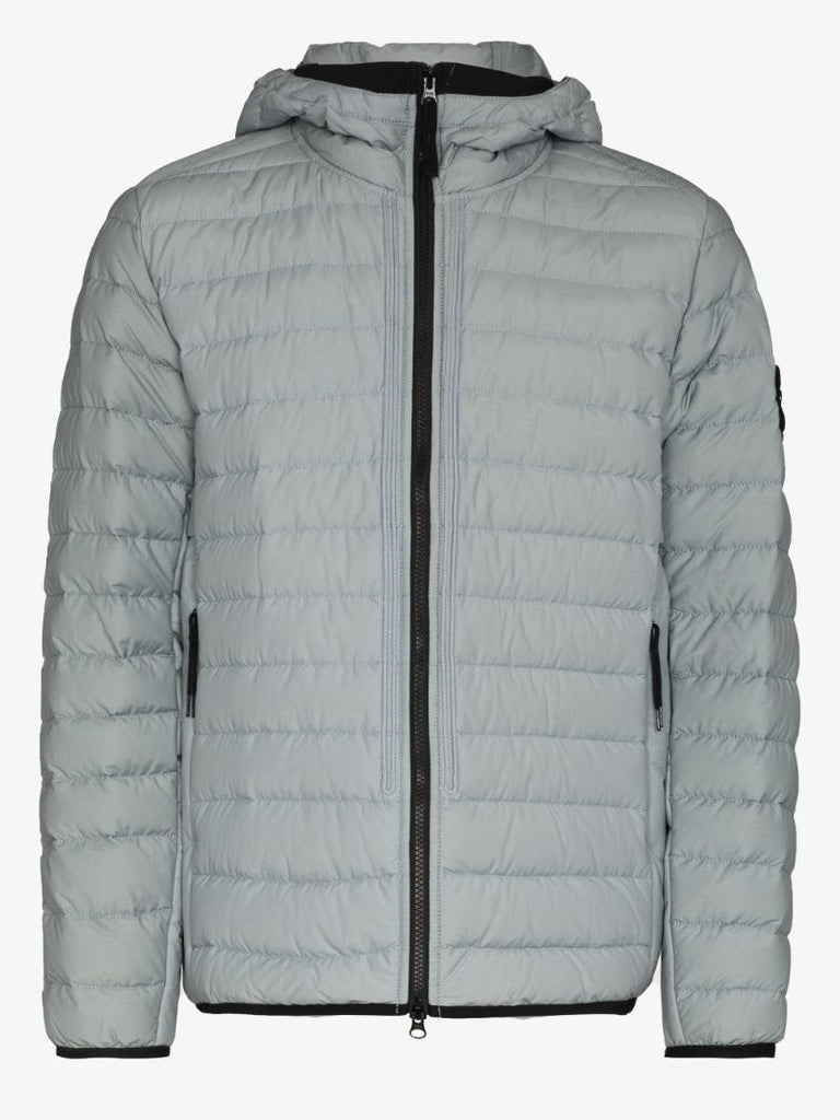 Logo Patch Puffer Jacket