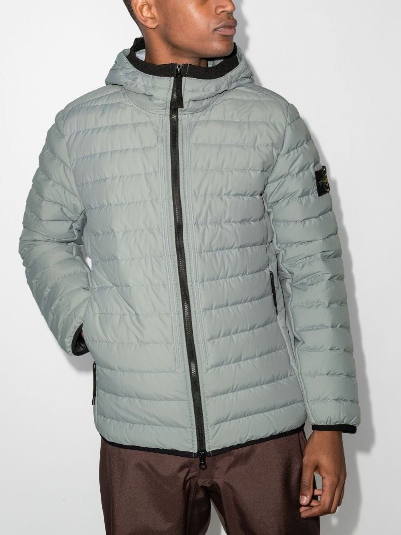 Logo Patch Puffer Jacket