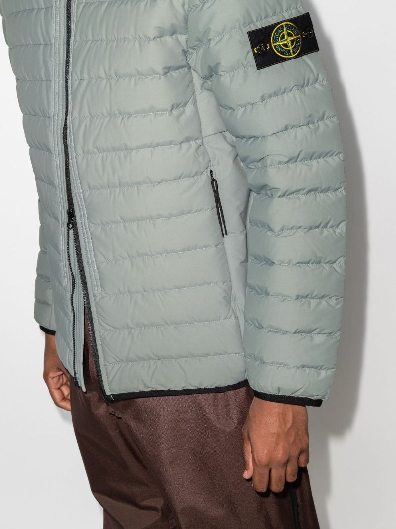 Logo Patch Puffer Jacket