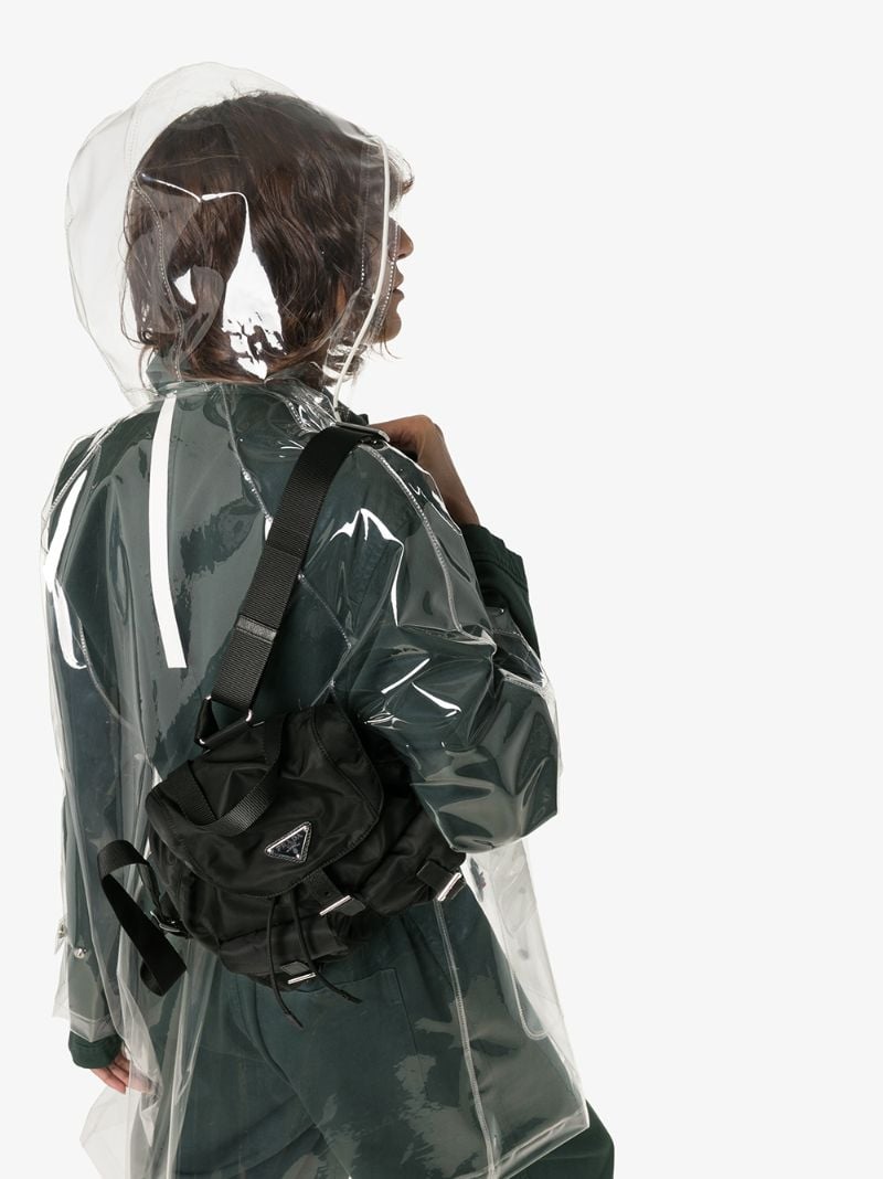Black Nylon Backpack