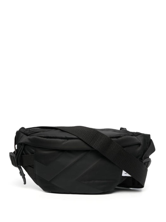 Black Quilted Cross Body Bag
