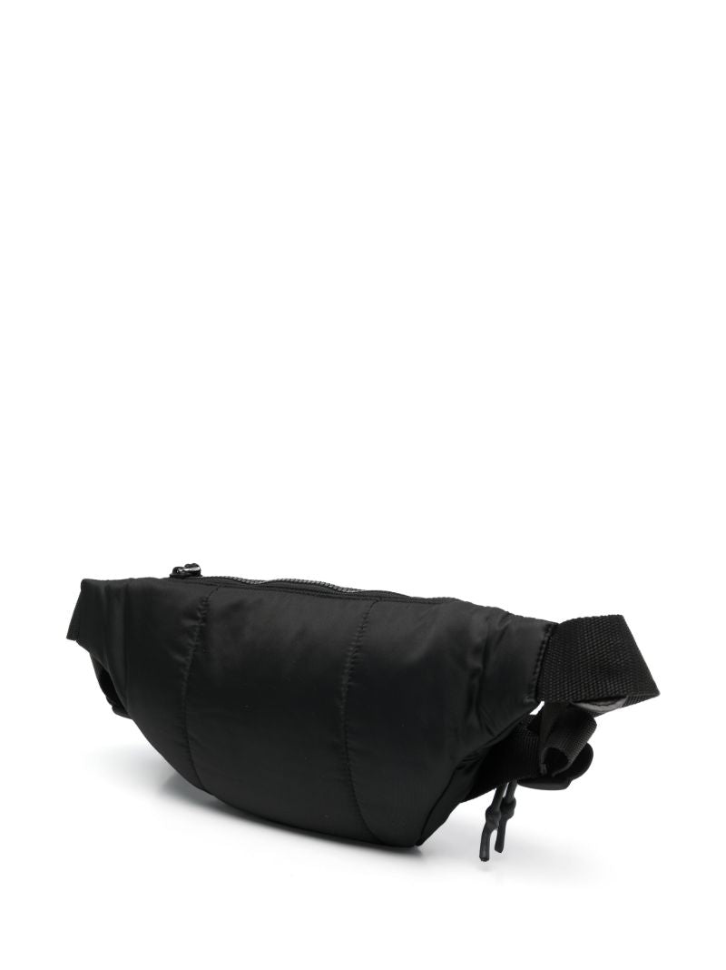 Black Quilted Cross Body Bag