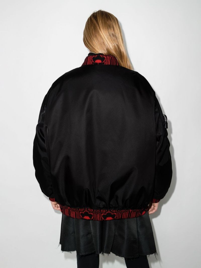 Oversized Re-nylon Bomber Jacket