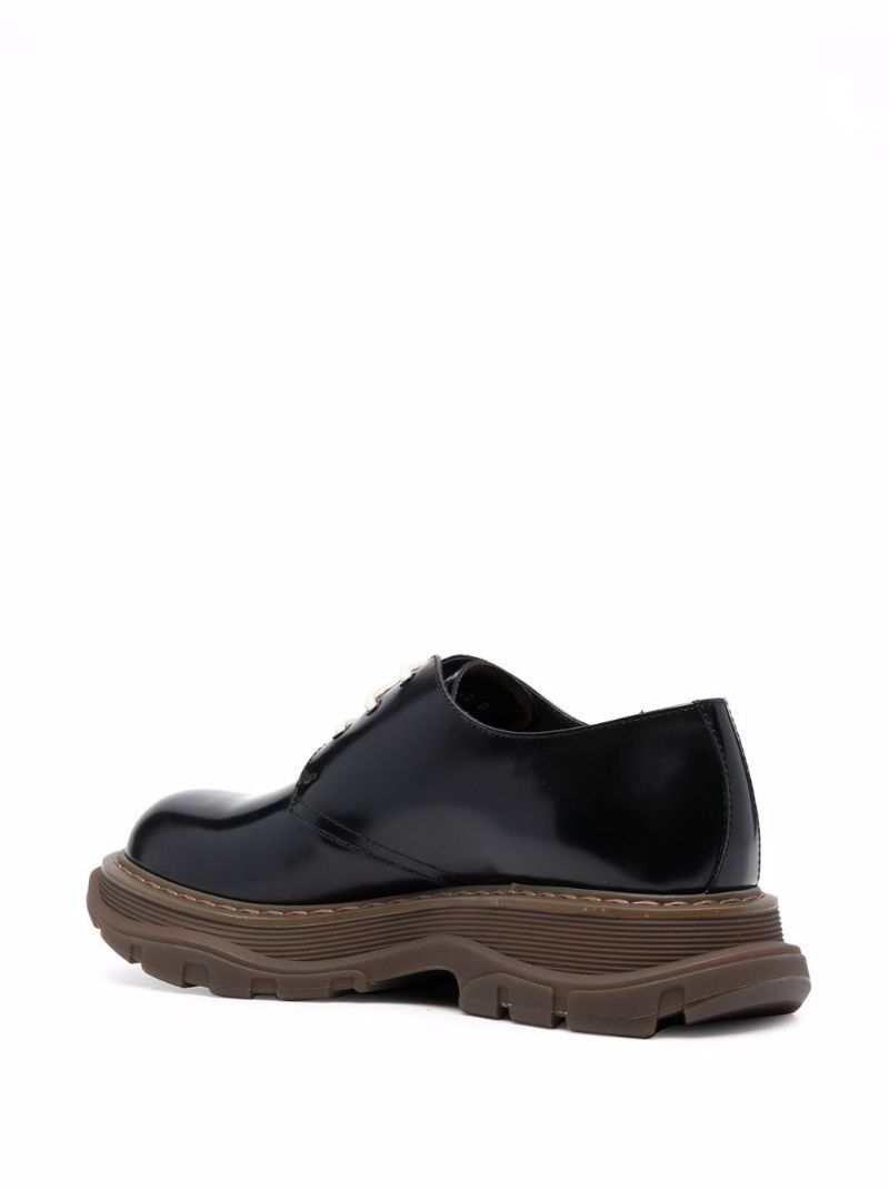 Rubber Sole Derby Shoes