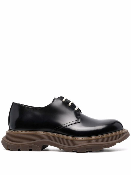 Rubber Sole Derby Shoes