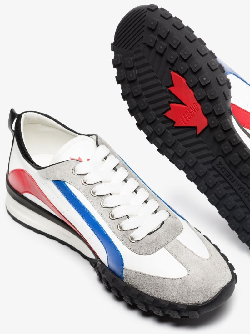 White Legend 551 Leather Sneakers