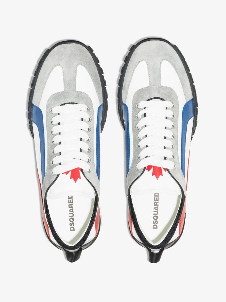 White Legend 551 Leather Sneakers