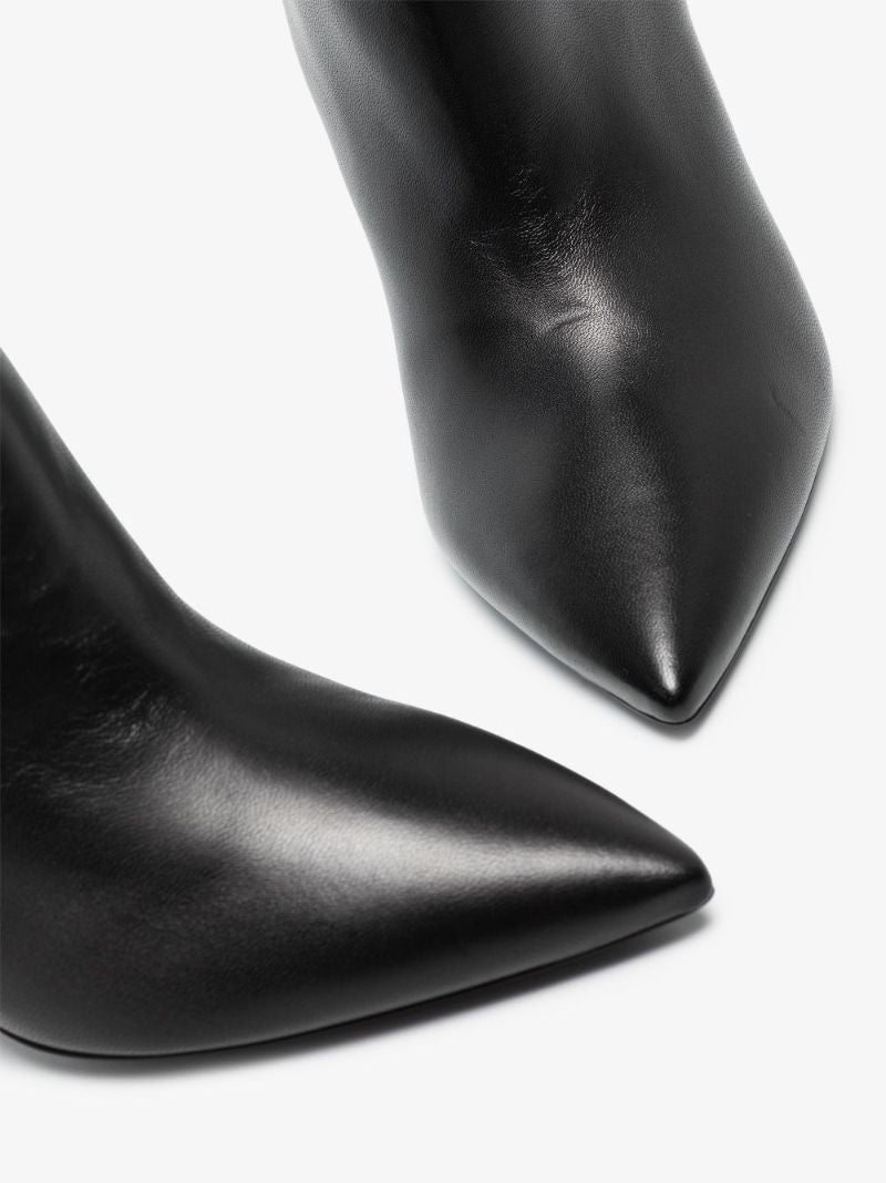 Black Niki Signature 85 Leather Boots