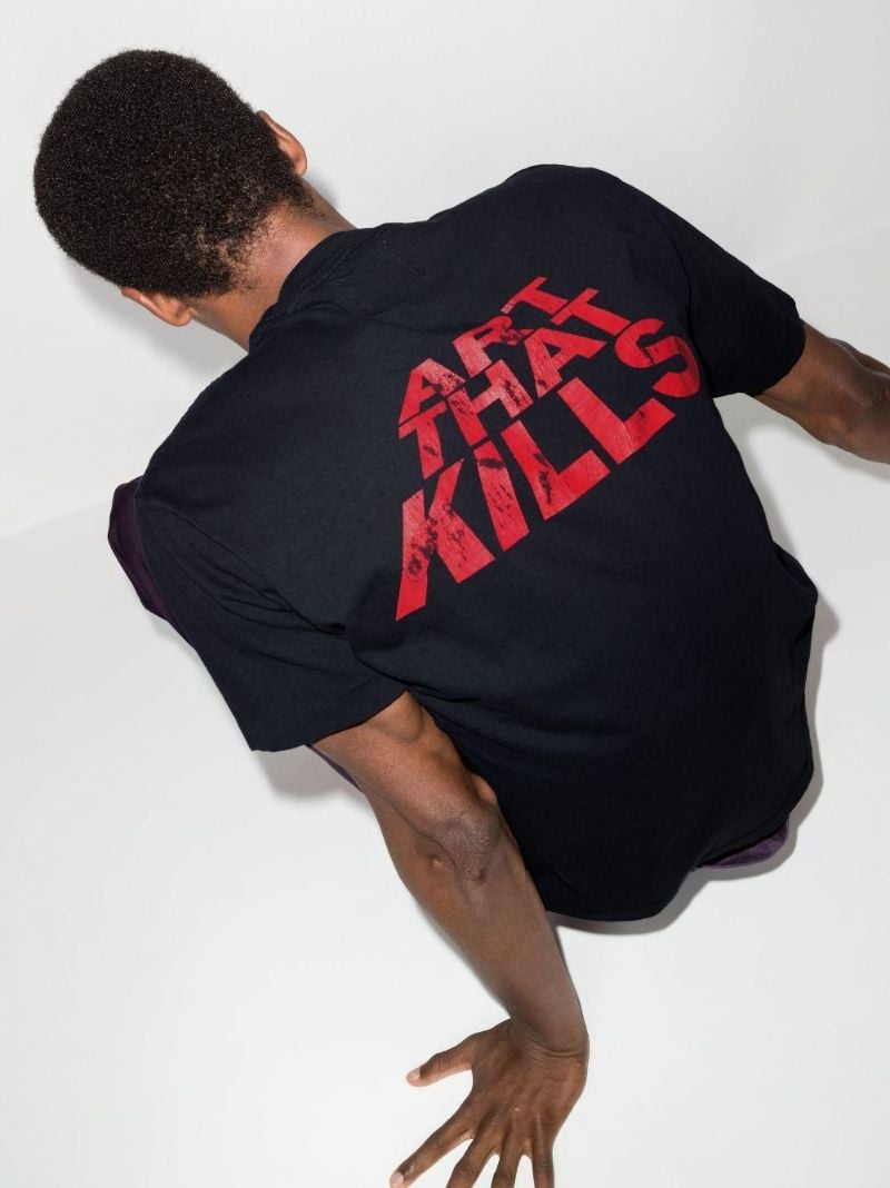 Atk Printed Cotton T-shirt