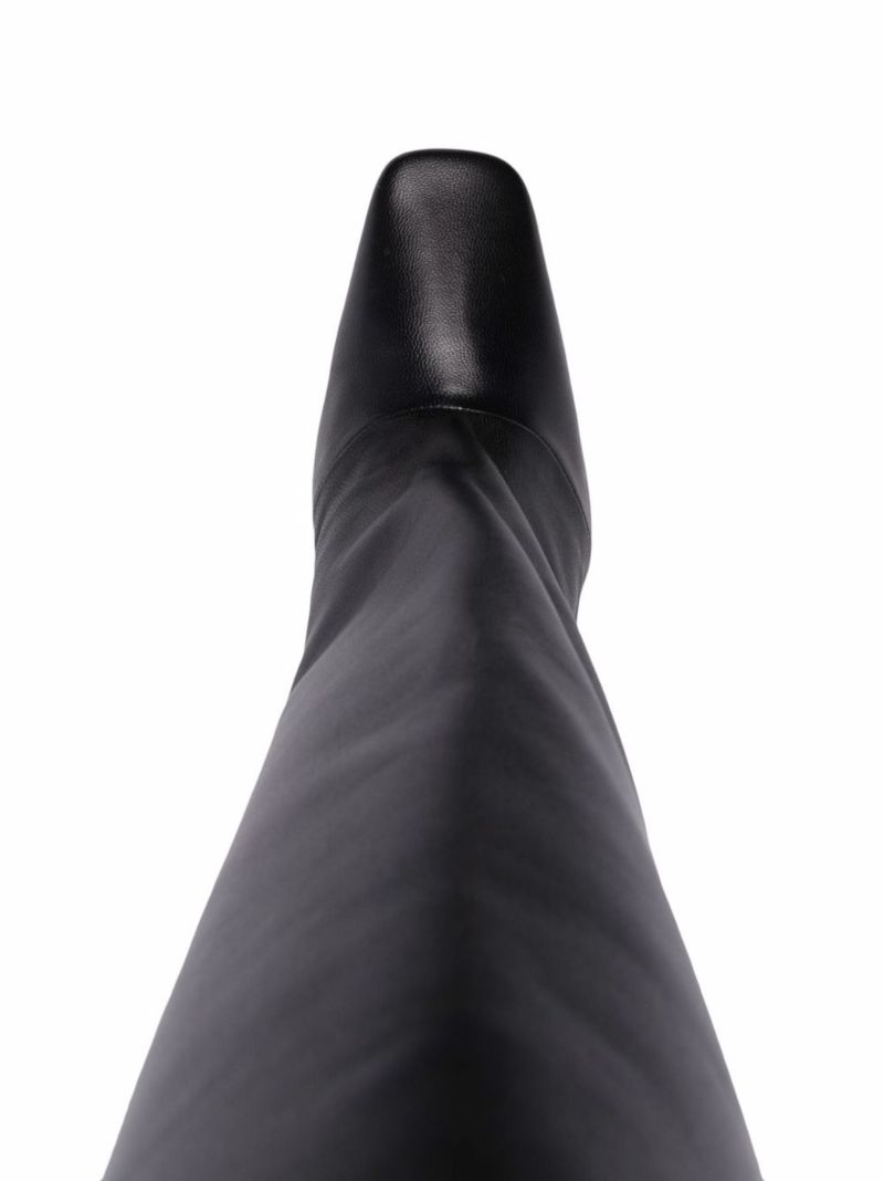 Black Knee Length Boots