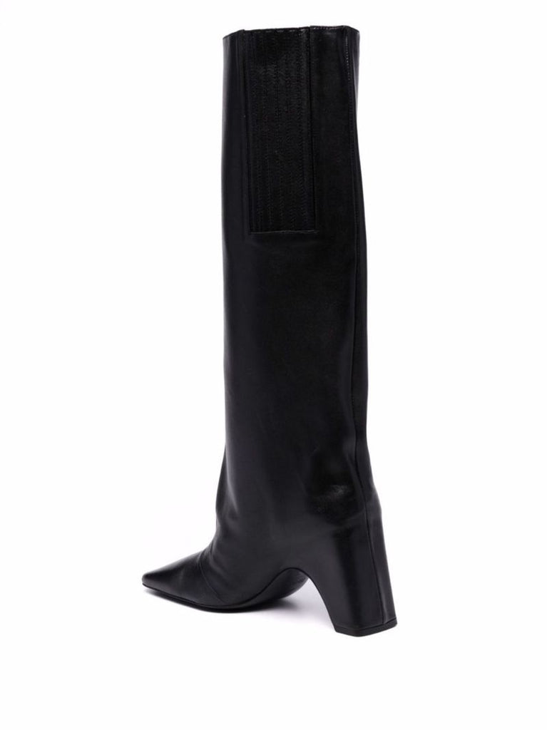 Black Knee Length Boots