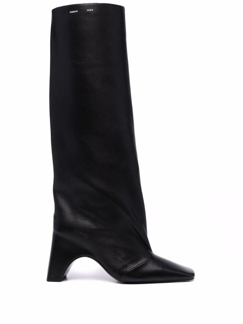 Black Knee Length Boots