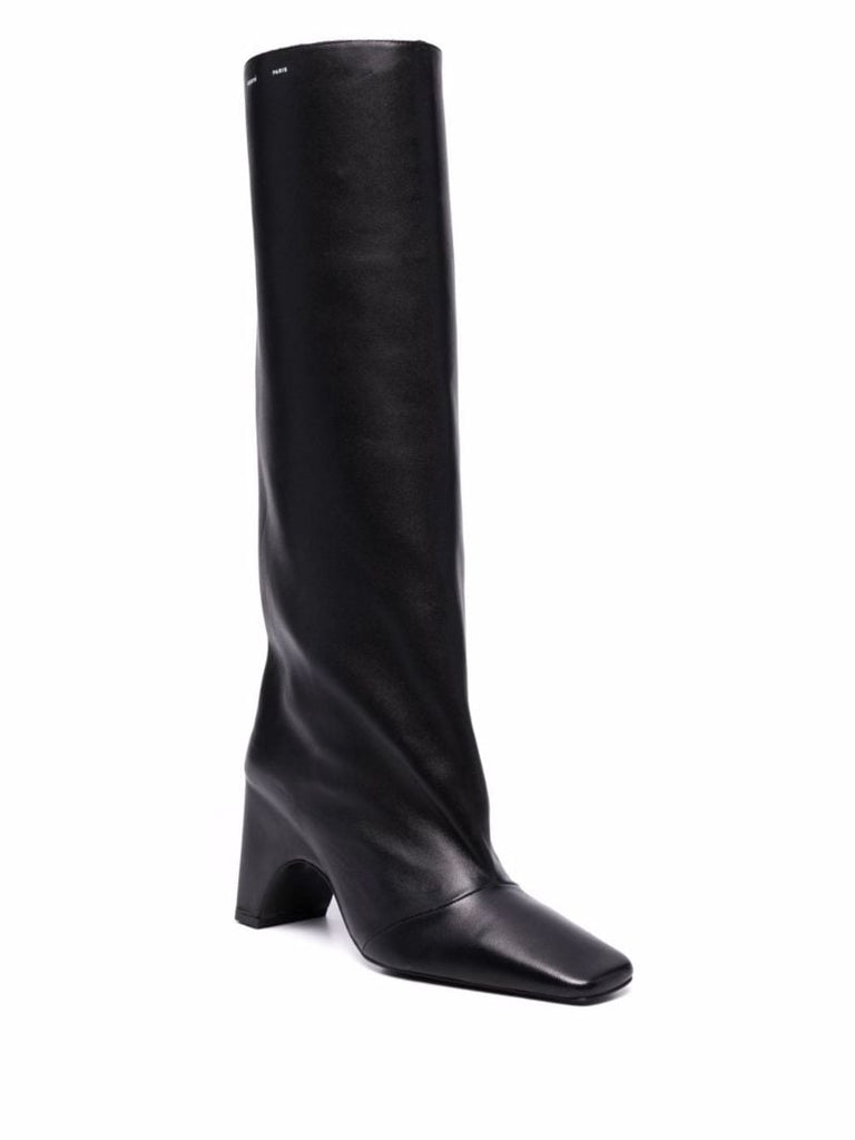 Black Knee Length Boots