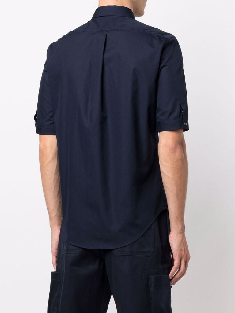 Skull-motif Button-down Shirt