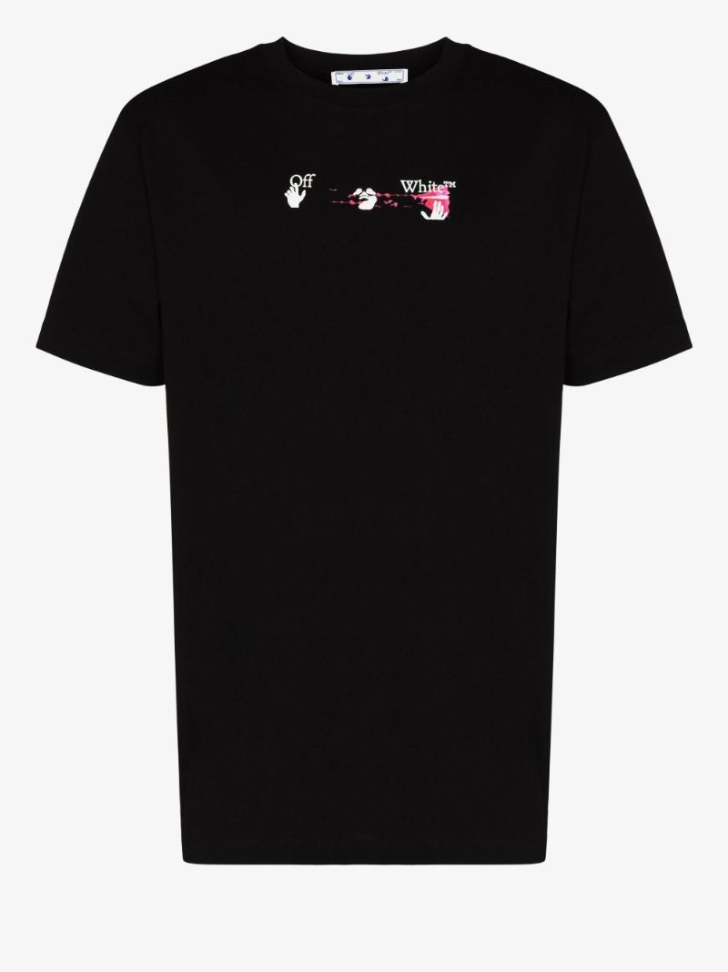 Acrylic Arrows Print T-shirt