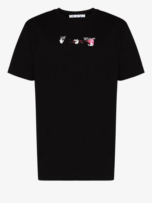 Acrylic Arrows Print T-shirt
