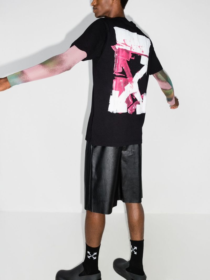 Acrylic Arrows Print T-shirt