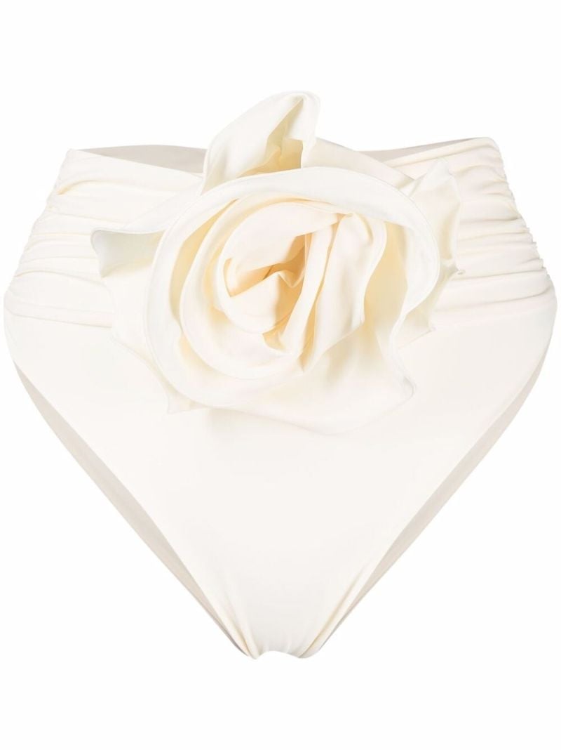 Neutral Floral AppliquÃ_x0083_Â© Bikini Bottoms