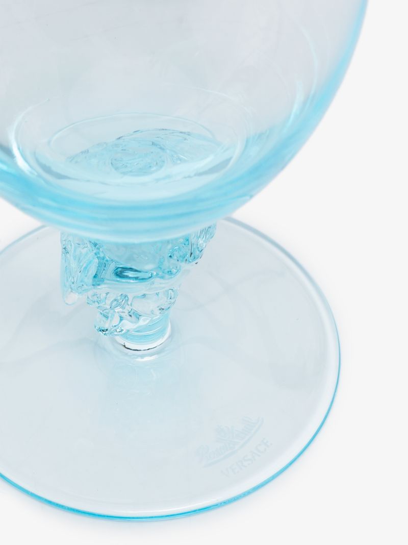 Blue Medusa Glass Set