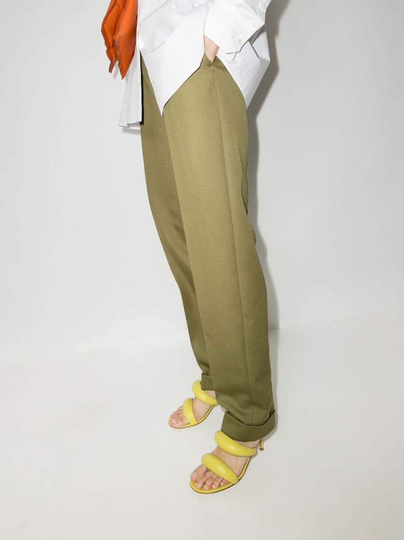 Yellow Bijoux 70 Leather Mules