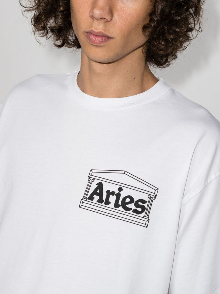 Temple Print Cotton T-shirt