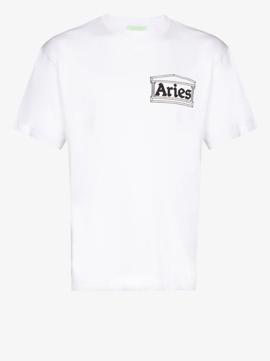 Temple Print Cotton T-shirt