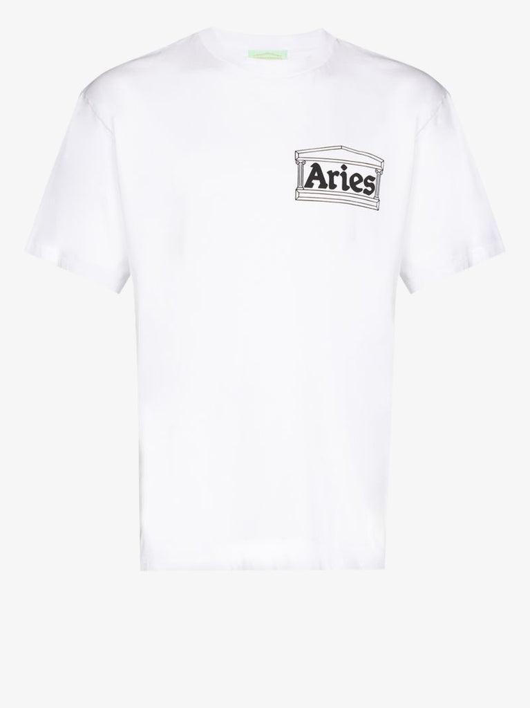 Temple Print Cotton T-shirt