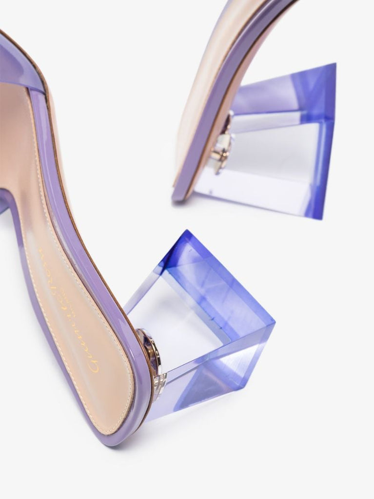 Purple 55 Pvc Sandals