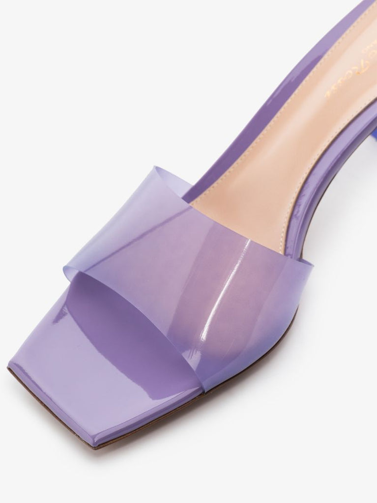 Purple 55 Pvc Sandals